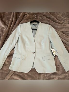DKNY Light Blue Women’s Tailored Blazer